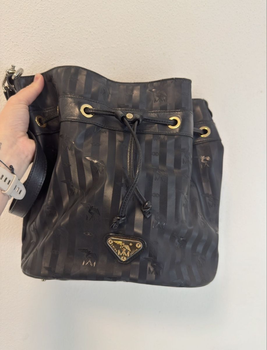 Maison Mollerus Borse da donna: Schwarze Maison Mollerus Bucket Bag – Usato da Horgen venduto da shelly9631 2