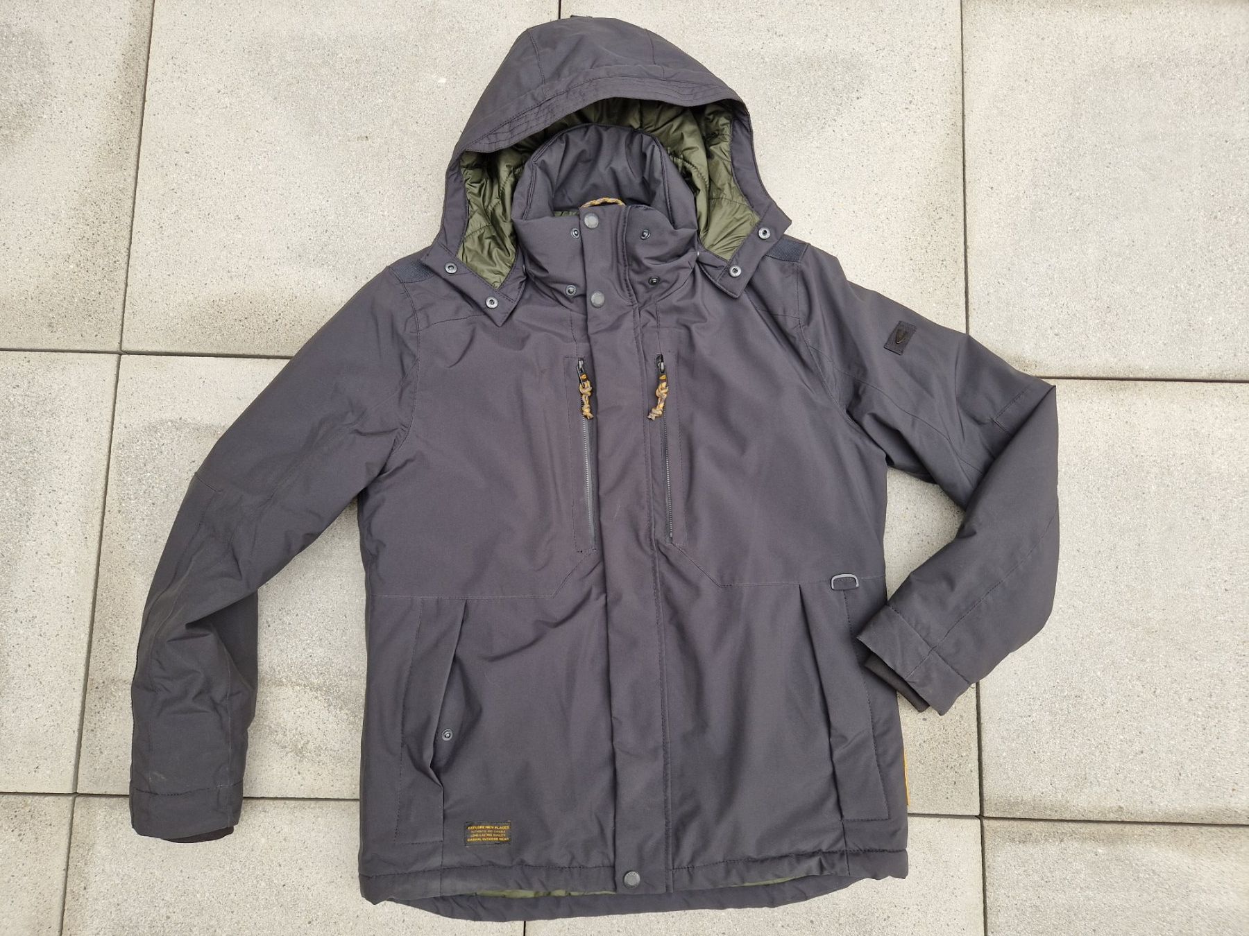 Camel Giacche: Camel Active Winterjacke, Grösse 52, Grau, Top Zustand! – Usato da Winterthur venduto da Marcello66