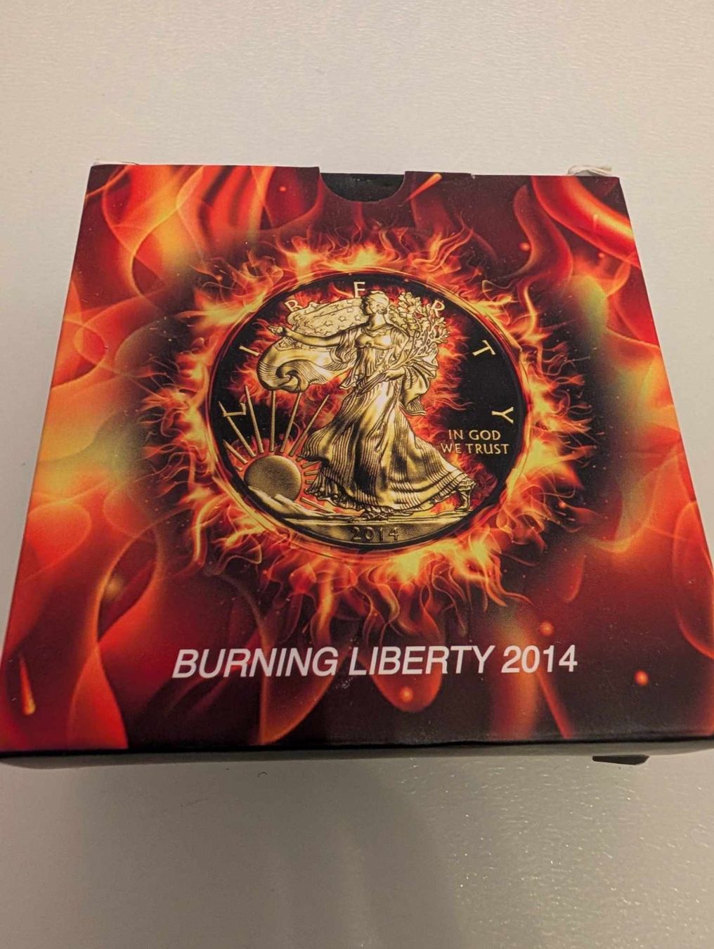 Tutti le monete: Silbermünze 1oz Burning Liberty 2014 – Nuovo (secondo la descrizione) da Höri venduto da Zorro1972 1