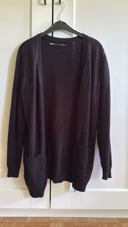 Only Strickjacke, Cardigan, Schwarz, Gr. XS