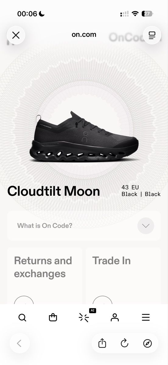 On Herrenschuhe: ON Cloud Laufschuh Grösse 43 Schwarz  – Neu und originalverpackt aus Luzern von kim221080 3