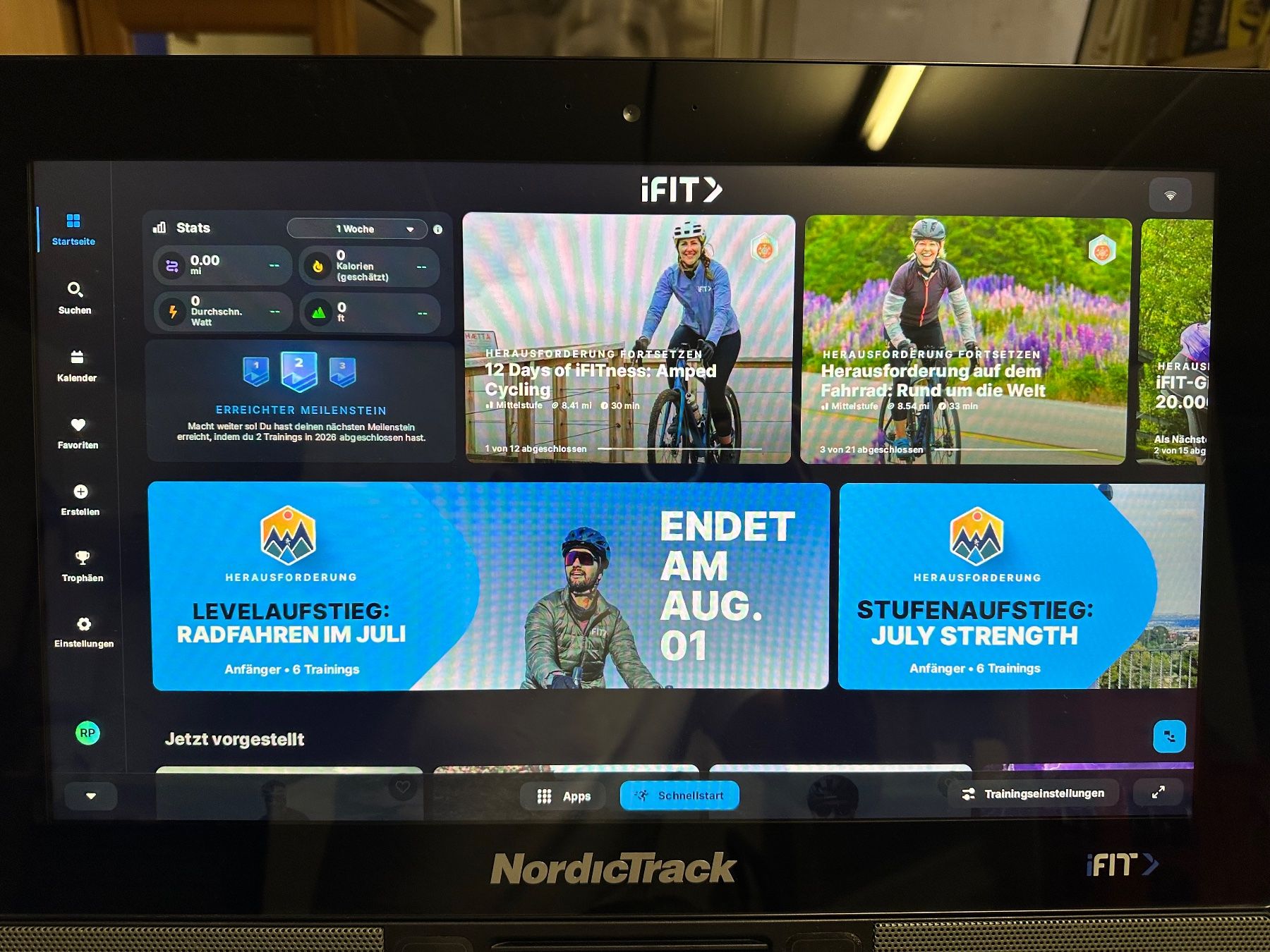 NordicTrack Hometrainer: NordicTrack S22i – Nuovo (secondo la descrizione) da Gundetswil venduto da petriheilremimartin 8