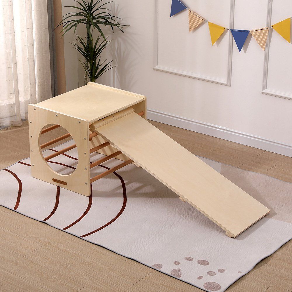 Pareti & prese d'arrampicata: Kletterwürfel Indoor CUBE mit Rutsche – Nuovo e nell'imballaggio originale da Wallenwil venduto da toesstal-vertrieb 5