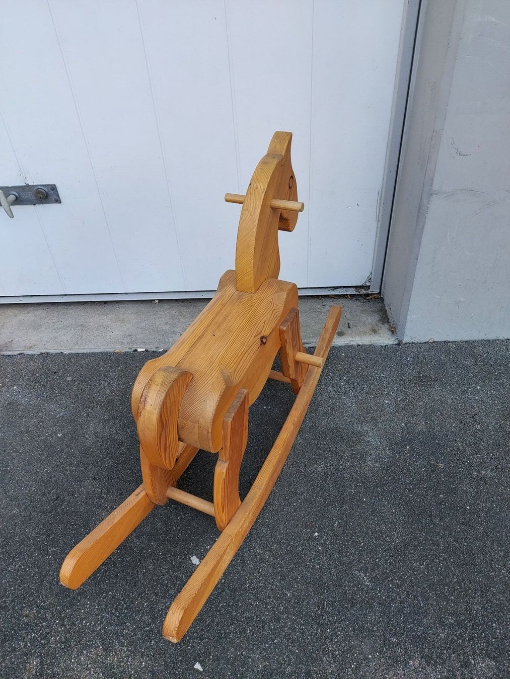 Altre altalene da giardino: Massives Schaukel Holzpferd – Usato da Dietikon venduto da Miakitty 4