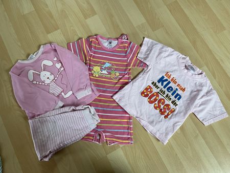 3 süsse Baby Mädchen Kleider Set
