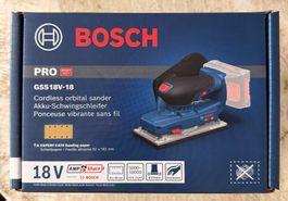 Bosch GSS 18V-18 Schwingschleifer NEU & OVP