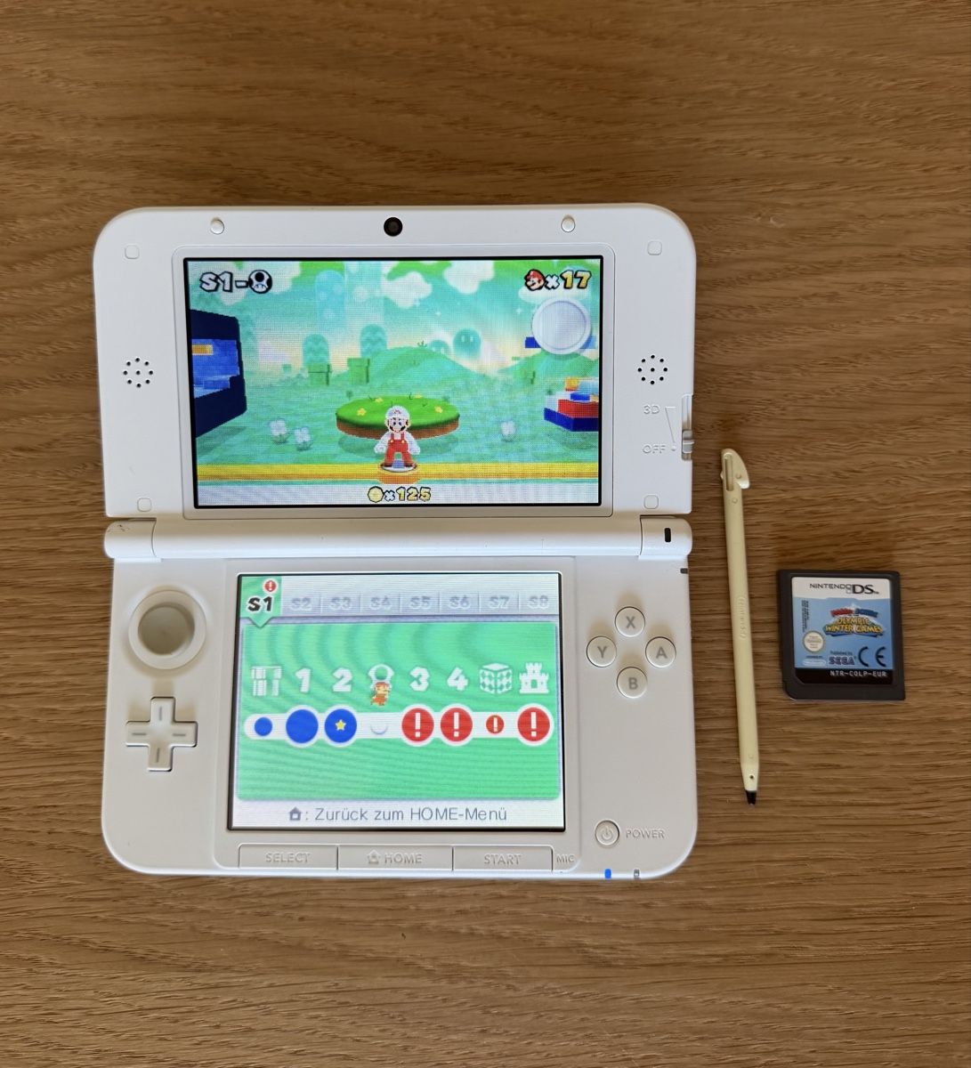 Nintendo Console: Nintendo 3DS XL Weiss ink Ladekabel  – Usato da Füllinsdorf venduto da hae_gt9l