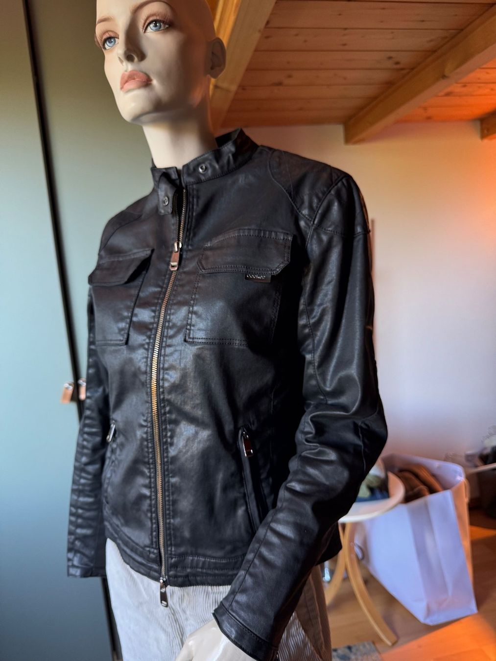 Jacken: Cooked Jacke im Biker Style, Gr. M – Gebraucht aus Oberrohrdorf von maggys15