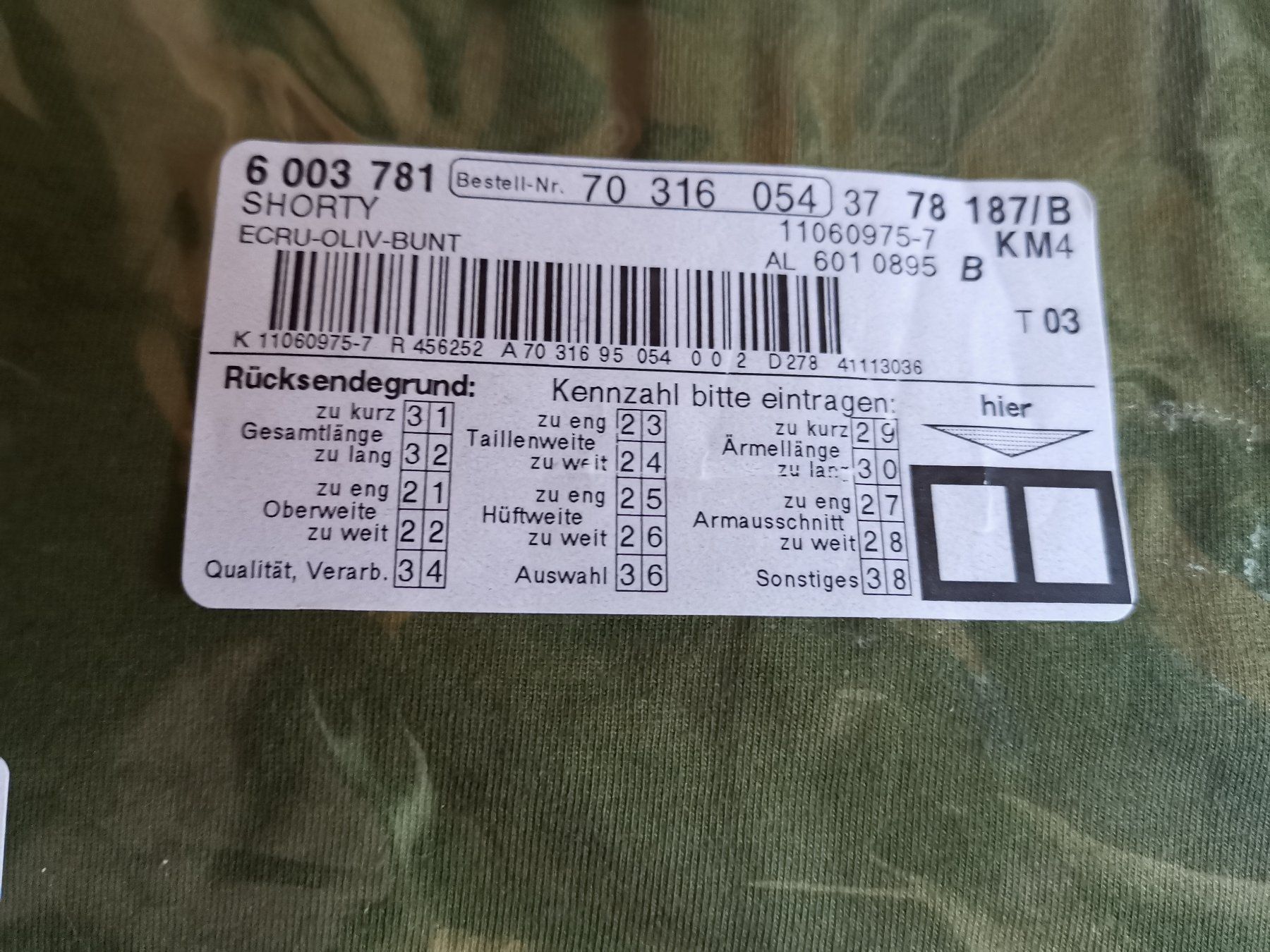 Pyjamas: Herren Shorty Pyiama Hose Gr. 54 – Neuf avec emballage d'origine à Dornach par Hei50 1