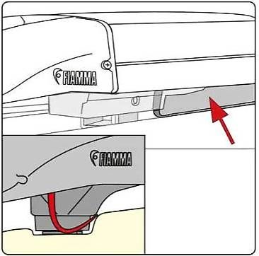 Sanitari: Fiamma Rain Guard F40van Abdichtgummi – Usato da Igis venduto da Gwh80 4