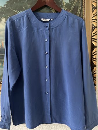 Modissa Reineseide Bluse gereinigt Top Zustand Gr. 40,