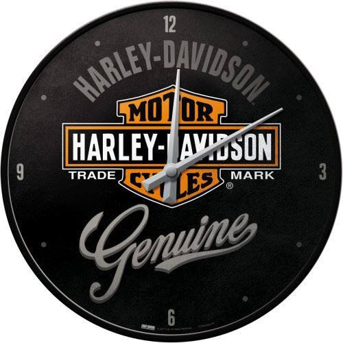 Articoli pubblicitari: Wanduhr Harley-Davidson Genuine – Nuovo e nell'imballaggio originale da Schalunen venduto da schwabspielautomaten