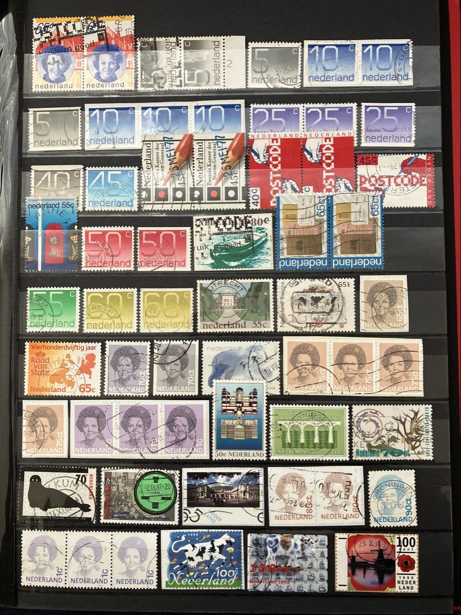 Alle Briefmarken: BENELUX NL Holland D 6s – Gebraucht aus Cham von Diablo1232 2