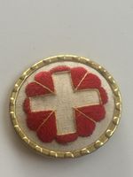Anstecker mit Schweizer Kreuz 1939 neuwertig(S31)
