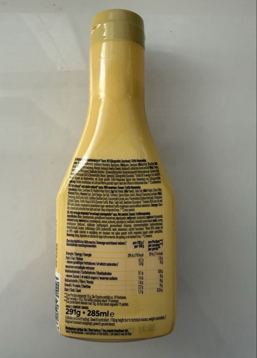 More Nutrition Cibi & Specialità: More Light Gourmet Sauce - Truffle Mayo – Nuovo e nell'imballaggio originale da Bülach venduto da noemi.brunelli 1