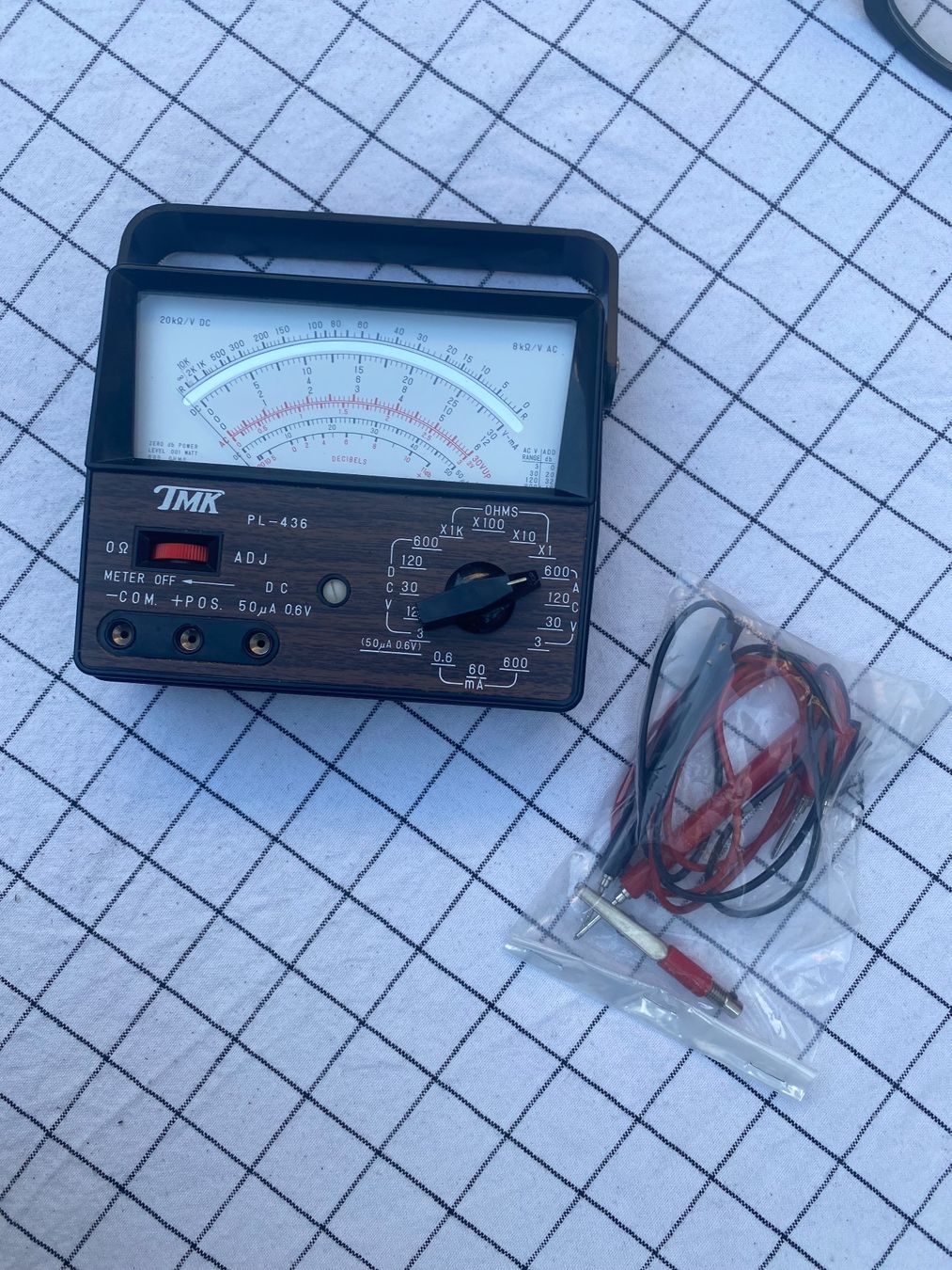 Misurare: Antiker Multimeter TMK PL-436 Analog Japan – Usato da Solothurn venduto da BORGHAGEN 3