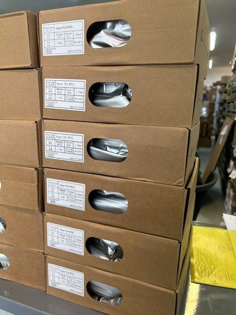 Materiale di riempimento: CREALITY Hyper PLA RFID 3D Drucker Filament 12 Stk. – Nuovo e nell'imballaggio originale da Niedergösgen venduto da Marti019 2