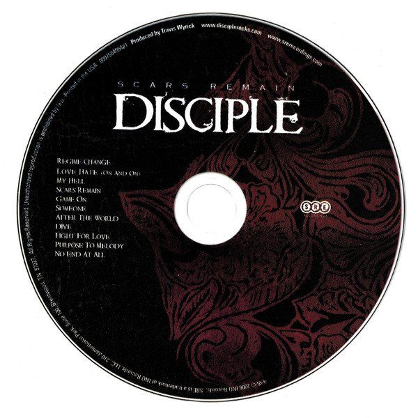 CD: Disciple – Scars Remain - Vergriffen! - c – Usato da Brittnau venduto da Zibu 3