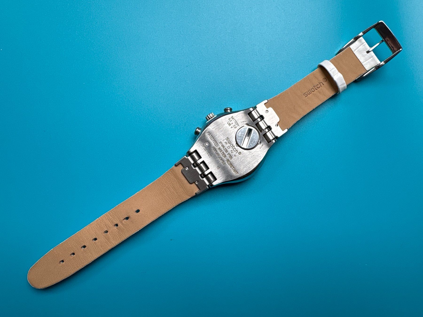 Swatch Uhren: Swatch Irony Chrono YCS535 white sun – Gebraucht aus Elgg von Jo_Naj 2