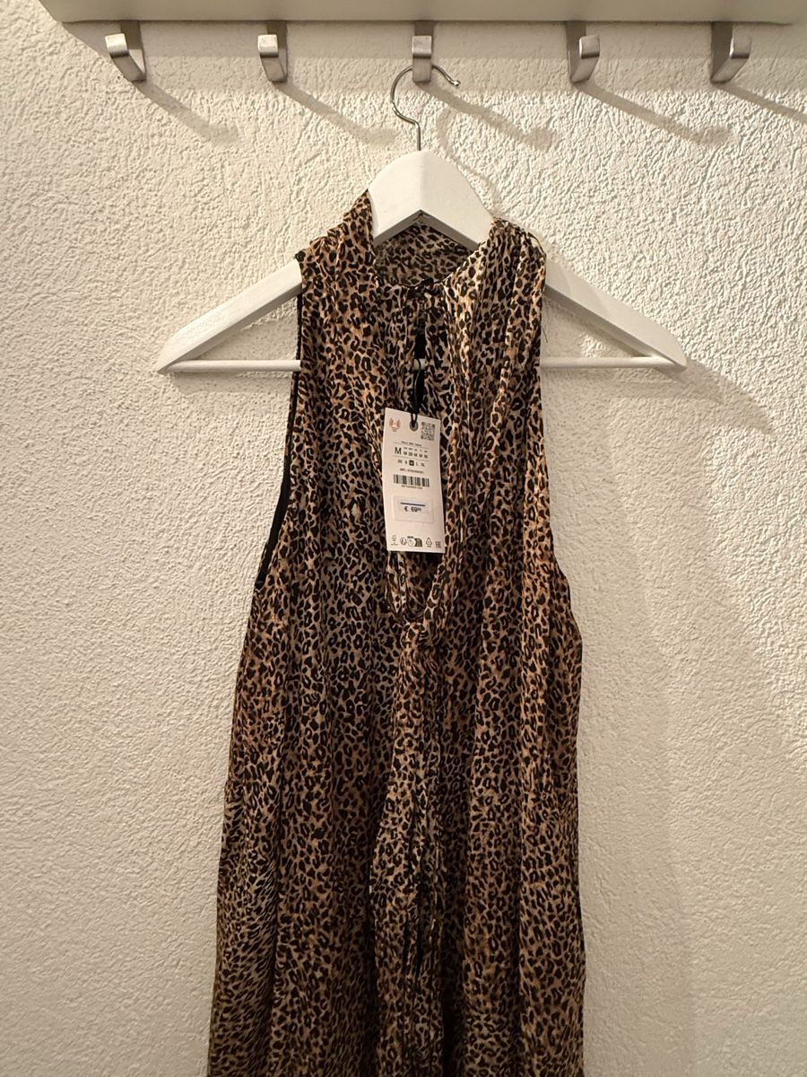 Zara Vestiti: Kleid Leo-Muster Grösse M neu mit Etikett – Nuovo e nell'imballaggio originale da Wallbach venduto da Stefanie81 3