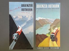 Lot 2 Prospekte Brienzer-Rothorn-Bahn / Bergbahn