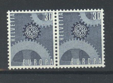 Tous les timbres: 1967, Europa ** – Neuf (Voir description) à Willisau par Vollstempel