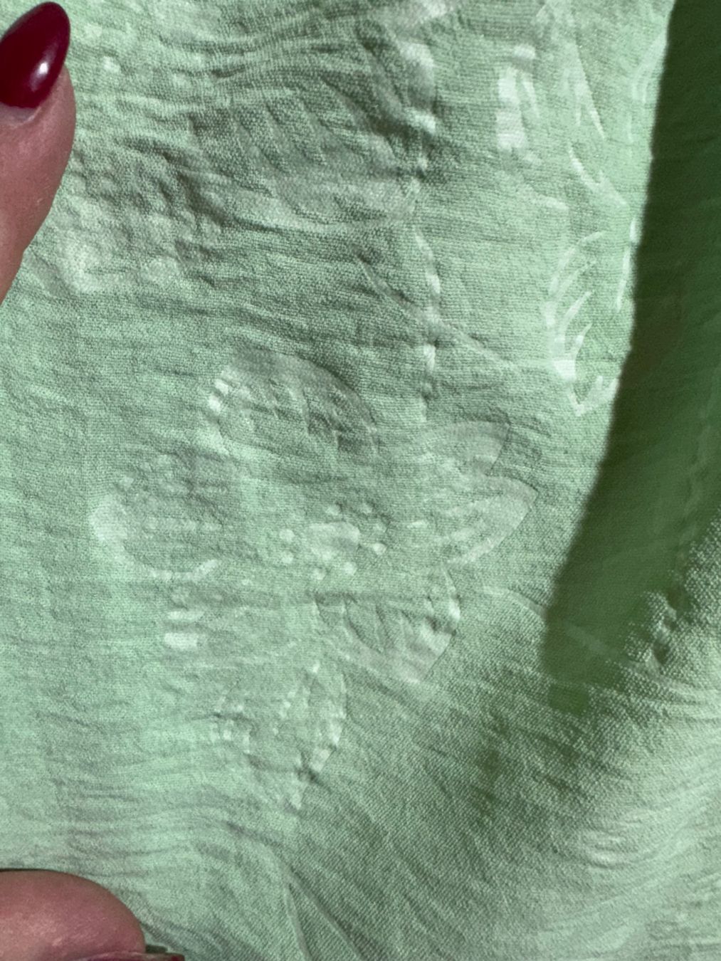 Blusen: Grüne Carmen Bluse von Chicoree Gr. L – Neu (gemäss Beschreibung) aus Grosswangen von SALE_SALE_SALE 6
