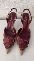 YSL Vintage Slingback-Pumps, Gr. 37, Made in Italy