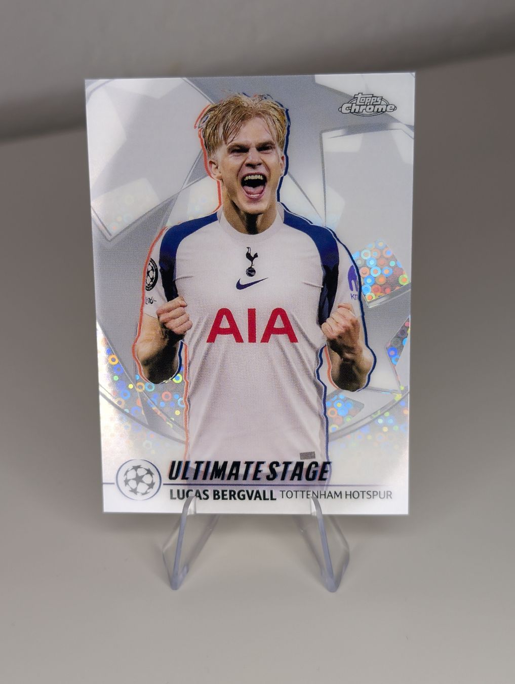 Topps Carte collezionabili: Lucas Bergvall Tottenham Hotspur Topps Flagship – Nuovo (secondo la descrizione) da Hunzenschwil venduto da BRPCards