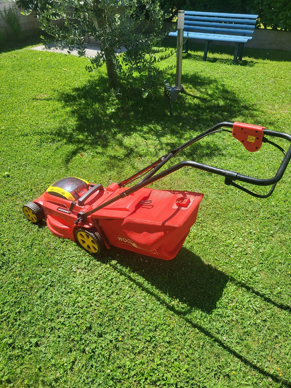 Wolf Garten Tagliaerba: Tosaerba elettrico – Usato da sementina venduto da Dani142 1