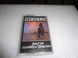 Scorpions Best of Rockers N' Ballads Cassette 1989