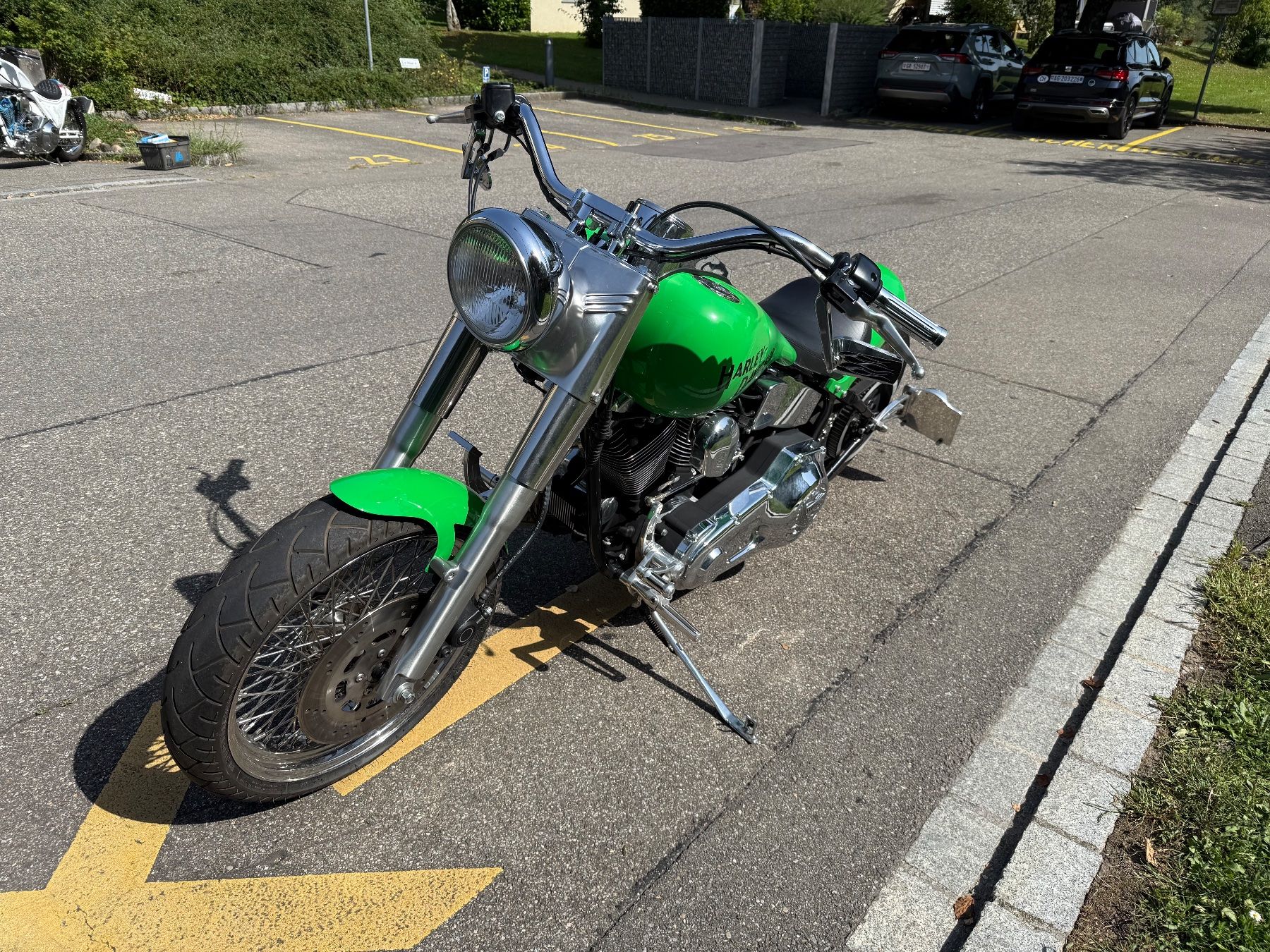 Harley-Davidson Chopper: Harley Davidson Heritage Evo Softail Custom – Usato da Rütihof venduto da elcheffe81 1