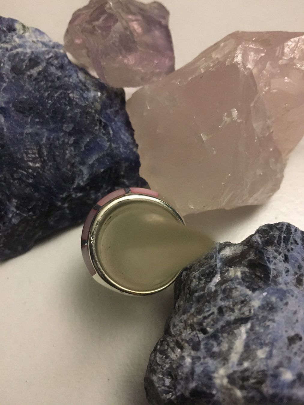 Anelli: Silberring 925 er Sterling mit Perlmut – Nuovo (secondo la descrizione) da Fislisbach venduto da Eye-Arts 4