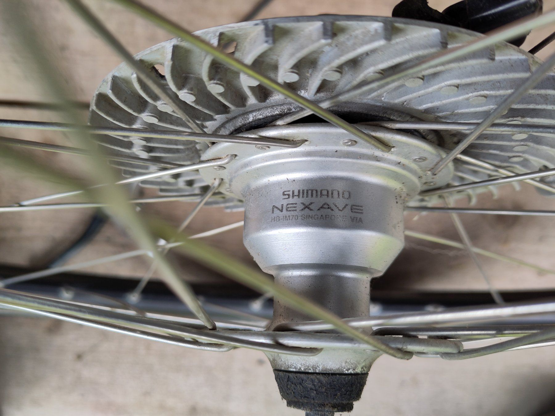 Shimano Ersatzteile: Flyer 28" Laufrad Vorne mit Shimano Rollerbremse – Gebraucht aus Vignogn von Stiago2 2