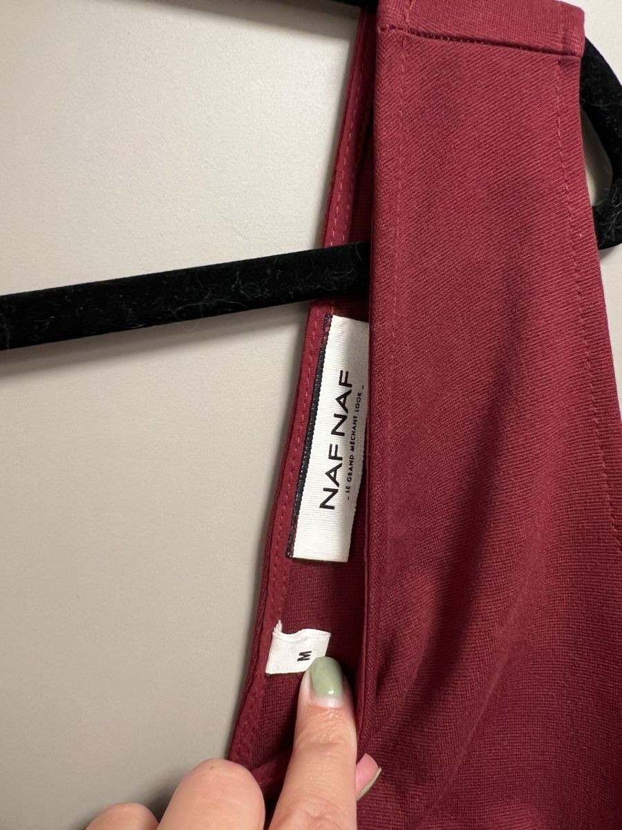 Nafnaf Kleider: Dark red Naf Naf dress – Gebraucht aus Prangins von ale_f88f 2