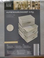 Aufbewahrungsset, 3-teilig / 3 Textilboxen