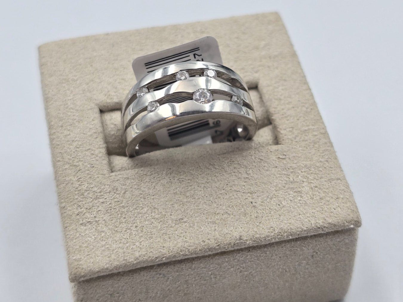 Anelli: Ring Silber 925 Zirkonia Gr. 52 – Nuovo e nell'imballaggio originale da Zug venduto da gold.schmuck