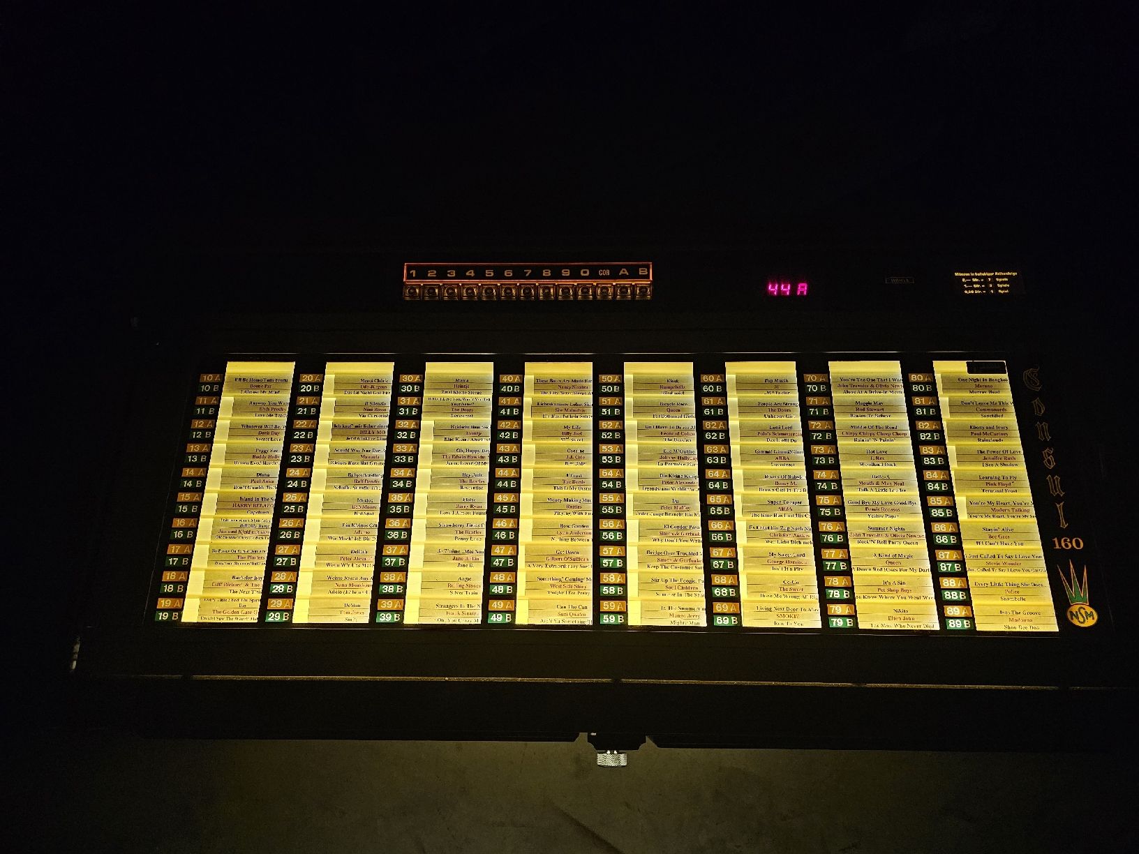 Jukebox: NSM Consul E160 Musikbox Jukebox Vintage Oldtimer Emailschil – Usato da Plaffeien venduto da Wvu 2