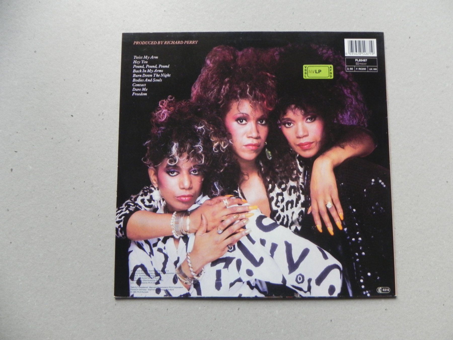 Dischi in vinile: LP & Single USA Soul R&B Disco Pointer Sisters 1985 Contact – Usato da Siebnen venduto da krimsie 1