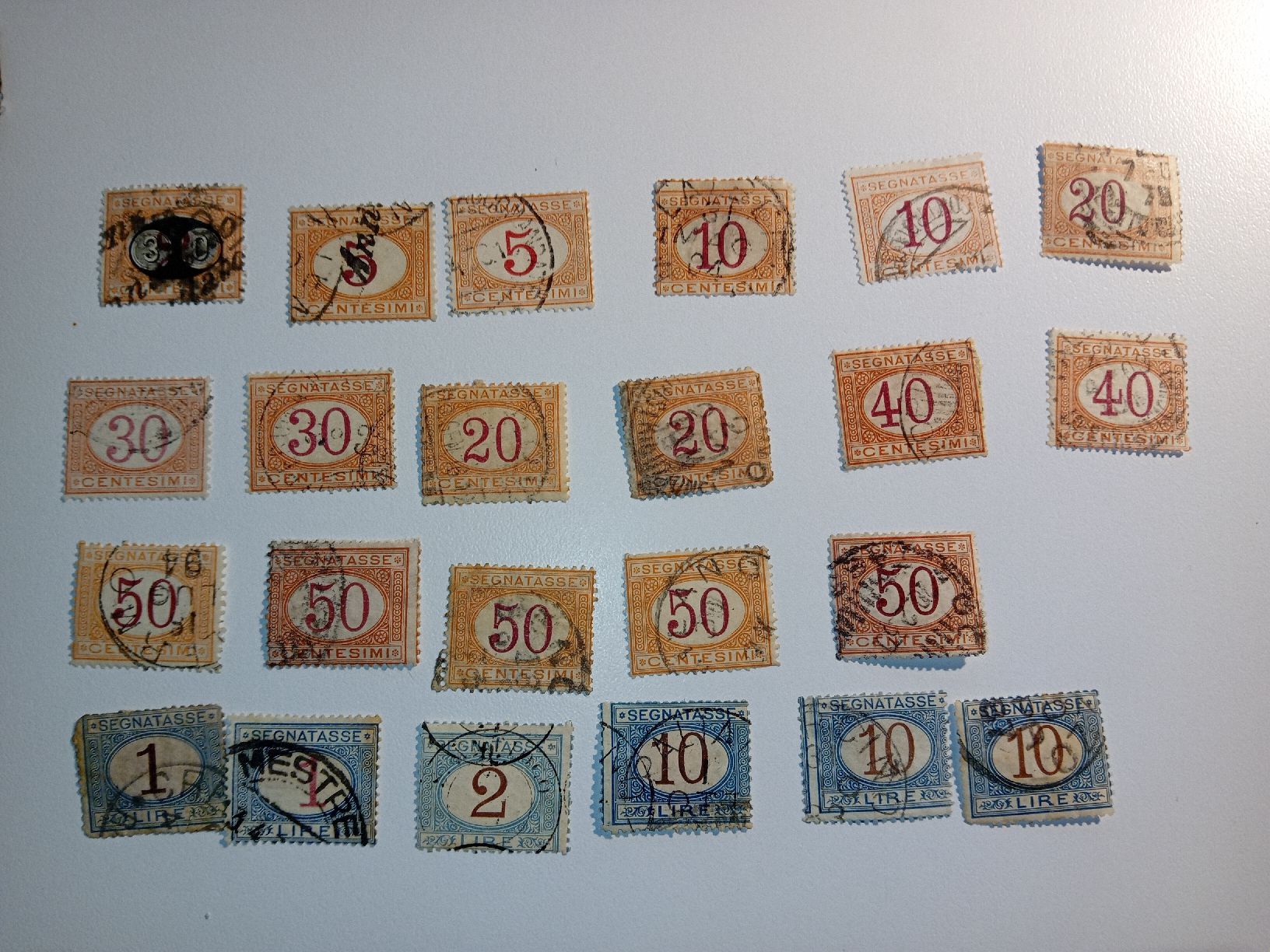 Tous les timbres: Italien Portomarken – D'occasion à speicherschwendi par stephanshorn10