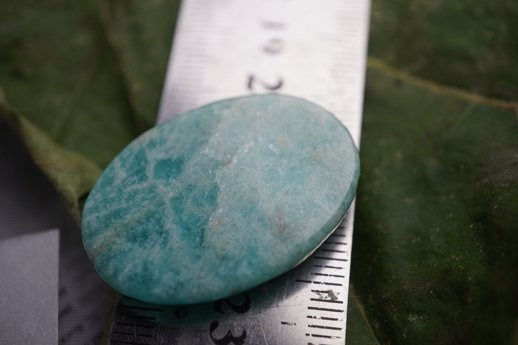 Minerali & Pietre curative: Amazonit       Cabochon 39ct  ab 1.- – Nuovo e nell'imballaggio originale da Eschenbach SG venduto da topstone 3