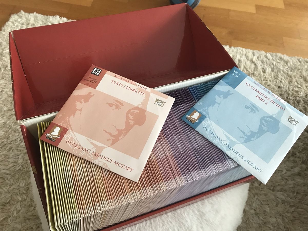 CDs: Mozart Gesammelte Werke – Gebraucht aus St.Gallen von bubo2008 2