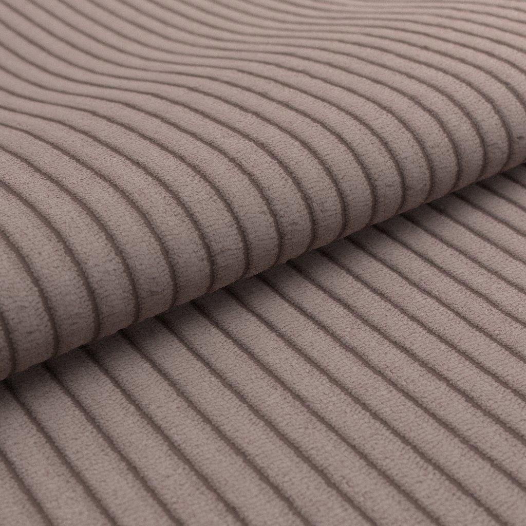 Divani: Ecksofa  Uptown in Cord taupe links – Nuovo e nell'imballaggio originale da Bischofszell venduto da deluxe-moebel 6