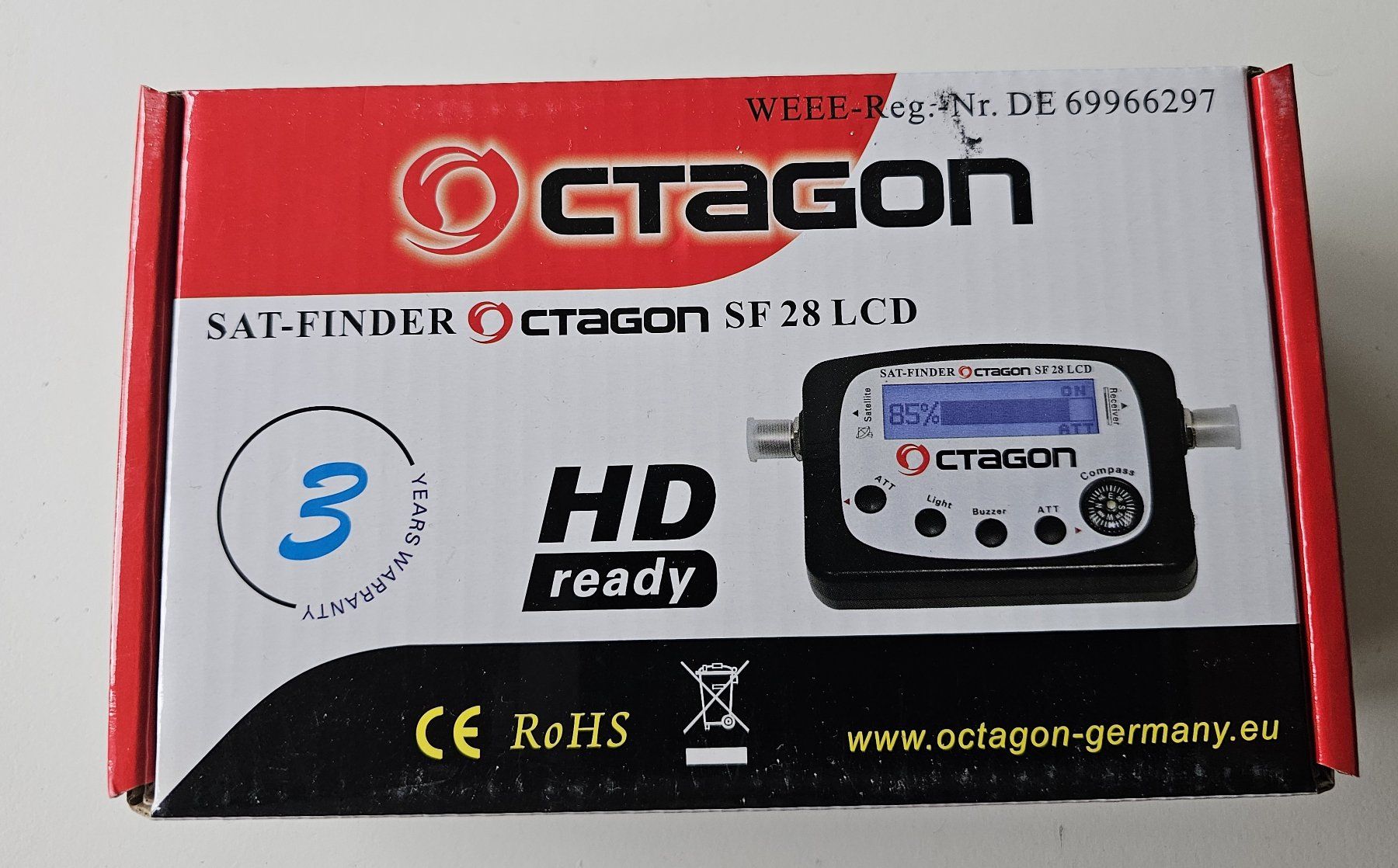 Tutti gli attrezzi: SAT Finder ctagon SF 28 LCD – Usato da Effretikon venduto da Porsche910