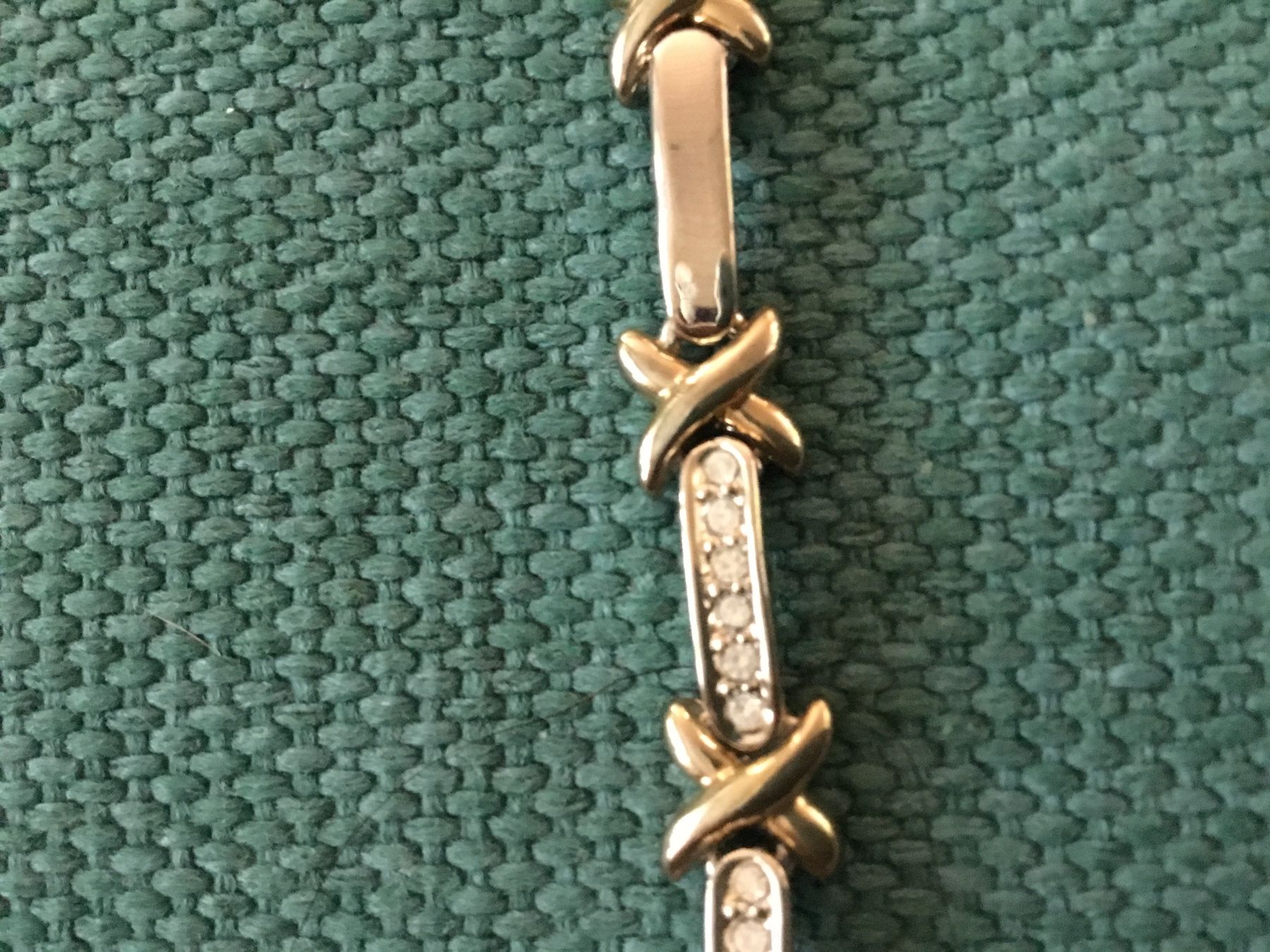 Catenine: Collier bicolore or/argent design original neuf – Nuovo e nell'imballaggio originale da Le Landeron venduto da nic_8hd5 3