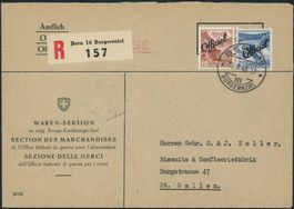 1942 - Bundesverwaltung BVW - Brief - BFr