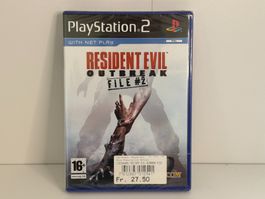 Resident Evil Outbreak File 2 - sealed neu