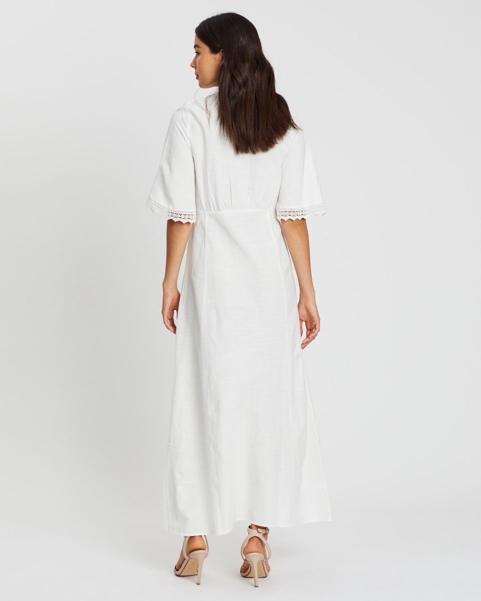 Mango Robes: Mango Maxikleid - Baumwolle - Viskose – Neuf avec emballage d'origine à Zürich par luxuryoutlet1 2