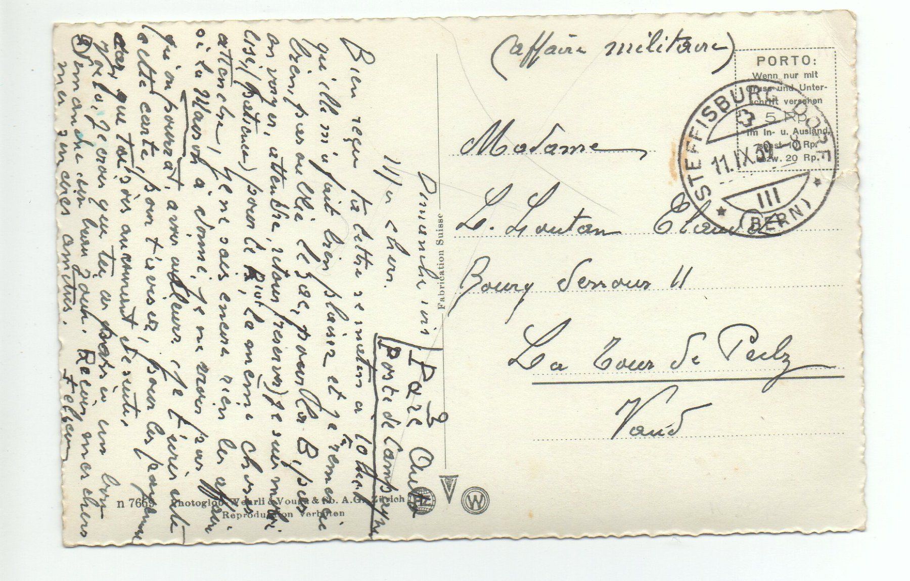 Cartoline postali: THUN Schifflände - Schiff Bubenberg, Strassenbahn, Tam – Usato da Jona venduto da philajona 1