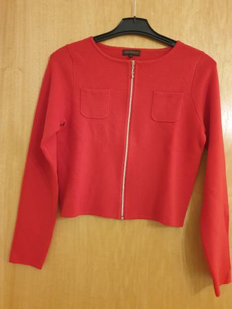 Cardigan, S, Adolfo Dominguez, rouge, excellent état
